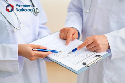 Врачи что-то обсуждают